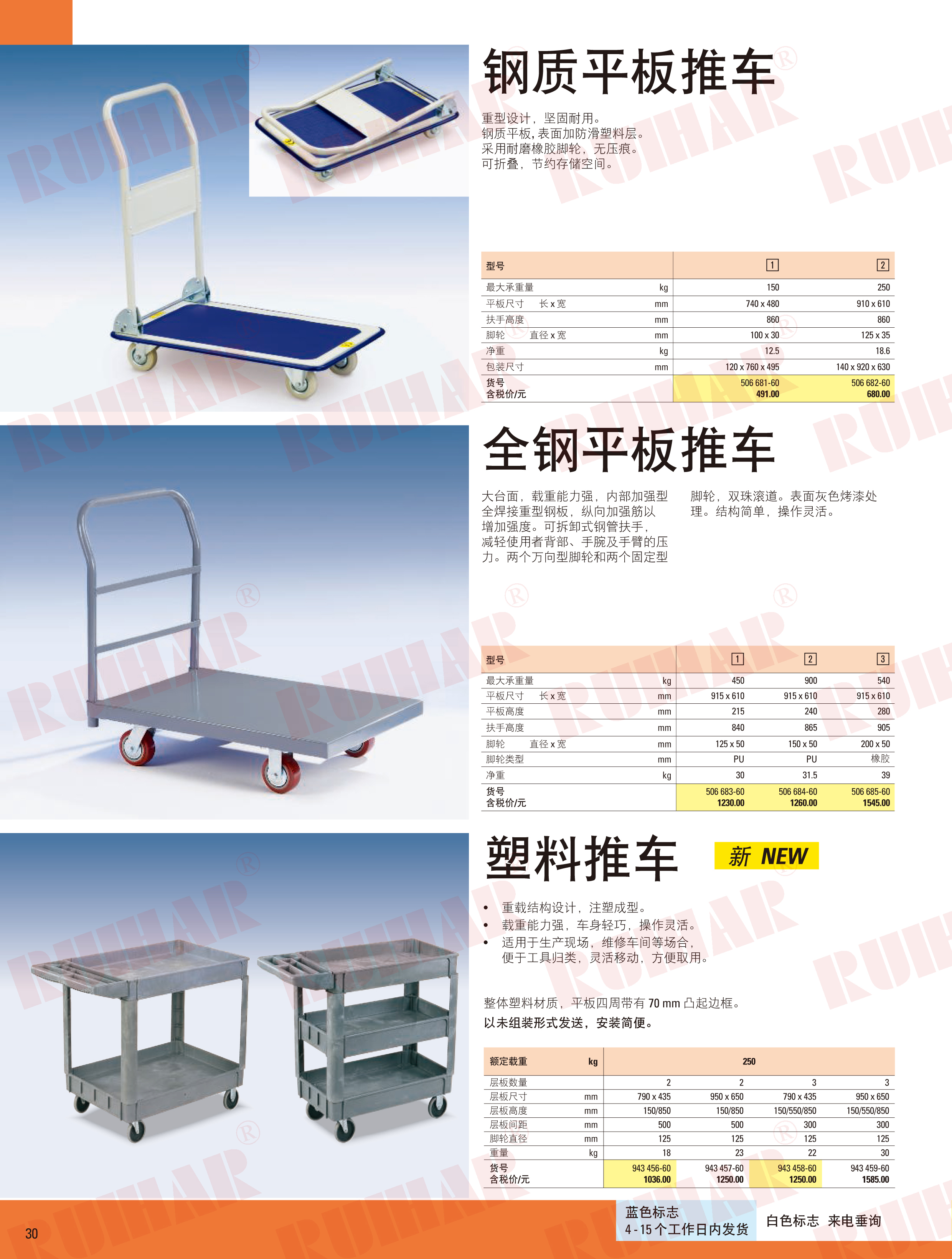 塑料推車(chē)