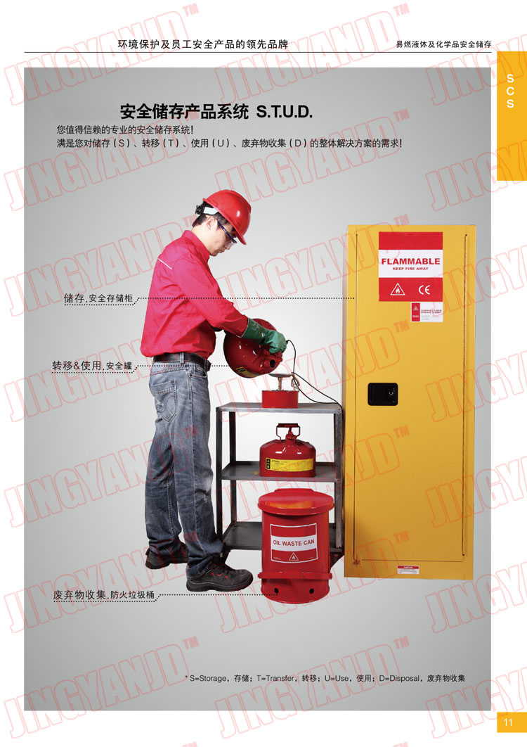 防火柜防火垃圾桶，化學(xué)品垃圾桶，油漬廢棄物回收桶