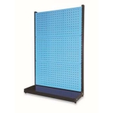 固定型單面物料架960×375×1450mm(3方孔)，KR-1330